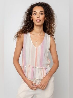 Rails Mira Top - Jewel Stripe